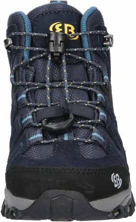 Дитячі трекінгові черевики Brütting Mount Pinos High, 39 EU, блакитно-петролево-жовті