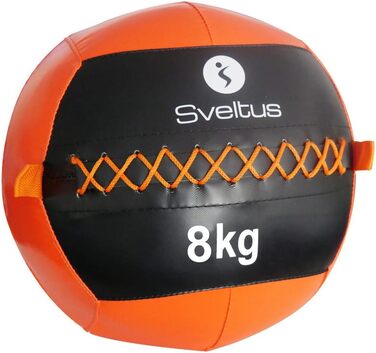 Медичний м'яч Sveltus Wall Ball 35 см, 8 кг для фітнесу