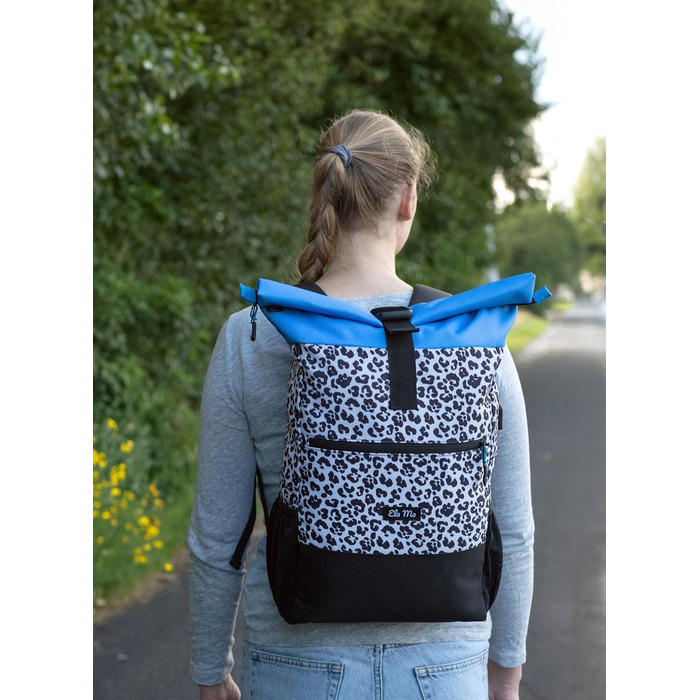 Жіночий рюкзак Ela Mo Rolltop 18 л Лео — стильний і зручний шкільний рюкзак