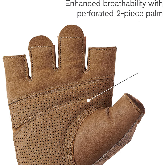 Рукавички Harbinger Pro Gloves - Легкі та гнучкі для підтримання середнього навантаження, унісекс (бежевий, L)
