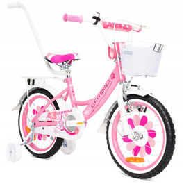 Дитячий велосипед Germina BMX, 16 дюймів, рожевий