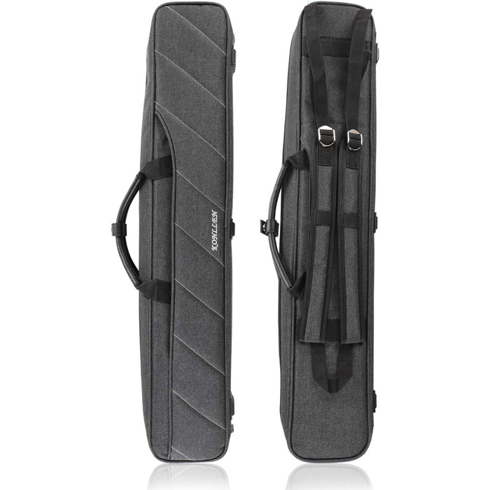 Чохол для бильярдної кия KONLLEN Oxford Cloth 2x4, сірий - сумка для кия