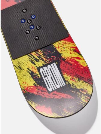 Дитяча сноуборд-дошка Burton GROM 130 см Ketchup/Mustard для фрірайду