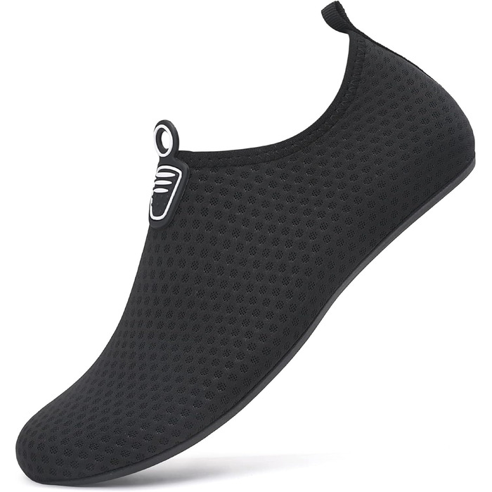 Чоботи для плавання та водних видів спорту Luedka, унісекс, чорні, розмір 34-48