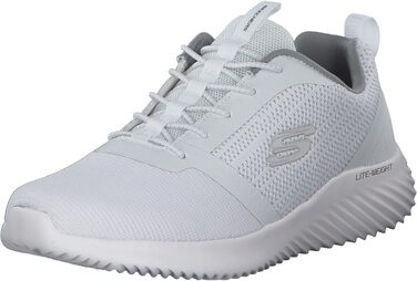 Чоловічі кросівки Skechers Bounder – білі, розмір 41 EU, сітка та PU оздоблення