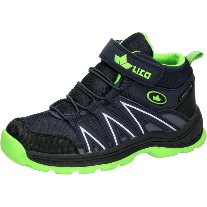 Дитячі кросівки Lico Flagstaff VsCross для бігу та перегонів, 28 EU, блакитний та лимонний