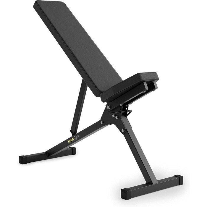 Регульована універсальна лава для жиму Marbo Sport SG-11, чорна, мультифункціональна тренувальна лава для фітнесу та бодібілдингу