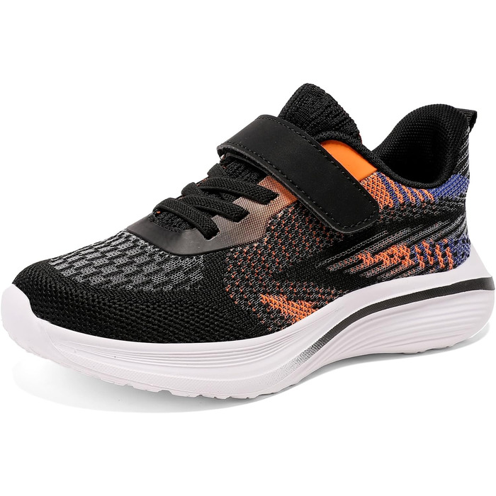 Дитячі спортивні кросівки для залу та вулиці, чорні (1-30 EU)