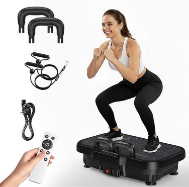 Платформа для вібраційного масажу та тренувань, 180 швидкостей, Power Shaping, до 150 кг