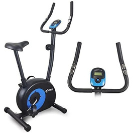 Магнітний велотренажер Heimtrainer FLT401FF з LCD-дисплеєм і датчиком пульсу, 8 рівнів навантаження