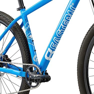 Гірський велосипед Eastern Bikes Alpaka 29'' легкий, 9-швидк., гідравл. дискові гальма, передня амортизація, 4 розміри рами, 19'' синій
