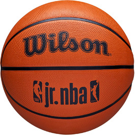 Баскетбольний м'яч Wilson Jr. NBA Drv Plus, розмір 4, коричневий