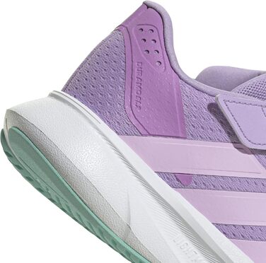 Дитячі кросівки Adidas Duramo SL2 Hook and Loop - унісекс, 34 EU, кольори: Powder Plum, Ice Lavender, Flash Aqua