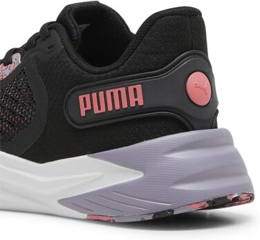 Кросівки для бігу PUMA Disperse XT 3 унісекс, чорні з рожевими акцентами, розмір 39 EU