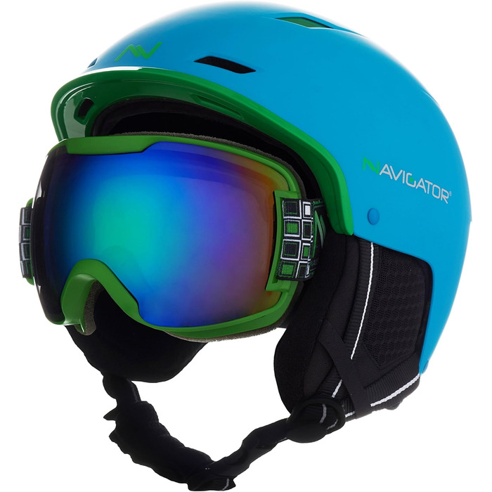 Лижна маска NAVIGATOR SIGMA для сноуборду, унісекс, зелена