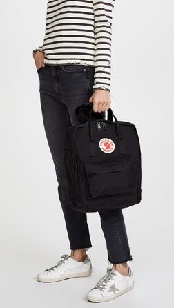 Рюкзак Fjällräven Kånken унісекс 16 л чорний, 38x27x13 см