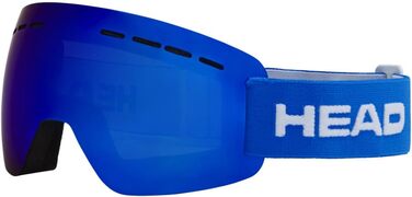 Гірськолижні окуляри HEAD Solar FMR для дорослих, унісекс, сині, дзеркальні лінзи