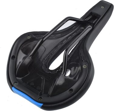 Сідло для гірського велосипеда Robuster, чорно-синій