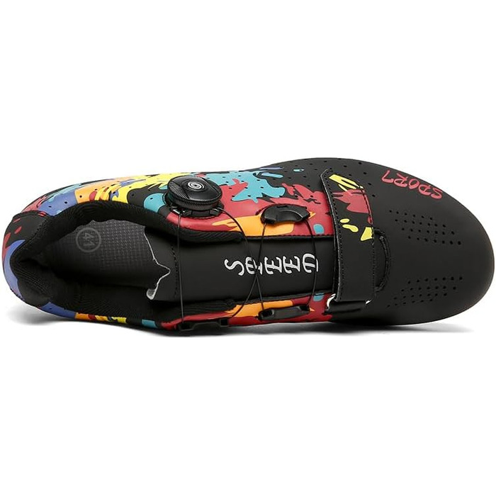 Велосипедні шкарпетки/взуття для чоловіків та жінок, MTB, Mountainbike, шкарпетки-кросівки, дихаючі, для їзди на велосипеді, білі (38 EU, чорний)