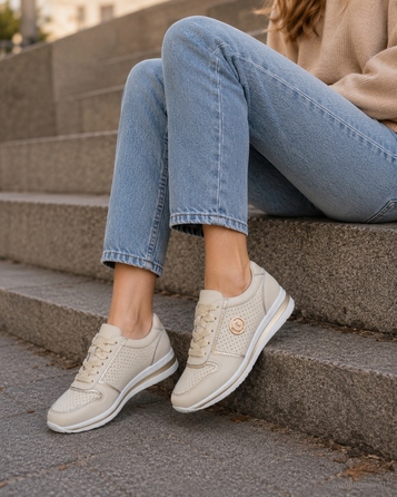 Жіноче спортивне взуття Goodin GD-XF-65-BEIGE, бежеве, розмір 39