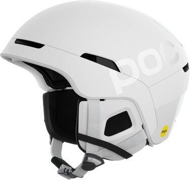Шолом для лиж та сноуборду POC Obex BC MIPS, захисний, матовий білий, розмір M-L (55-58 см)