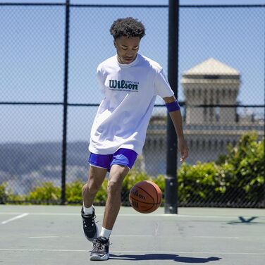 М'яч для баскетболу Wilson NBA Forge Indoor/Outdoor - розміри 5, 6 та 7, колір Braun 7