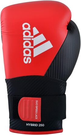 Боксерські рукавички Adidas Hybrid 250 Duo Lace з шнурівкою і липучкою, інноваційна комбінація застібок