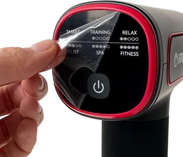 Масажний пістолет Fitleap Pro з 6 насадками та 6 режимами, 3200 об/хв, USB-C, для масажу м'язів шиї, спини, плечей і ніг
