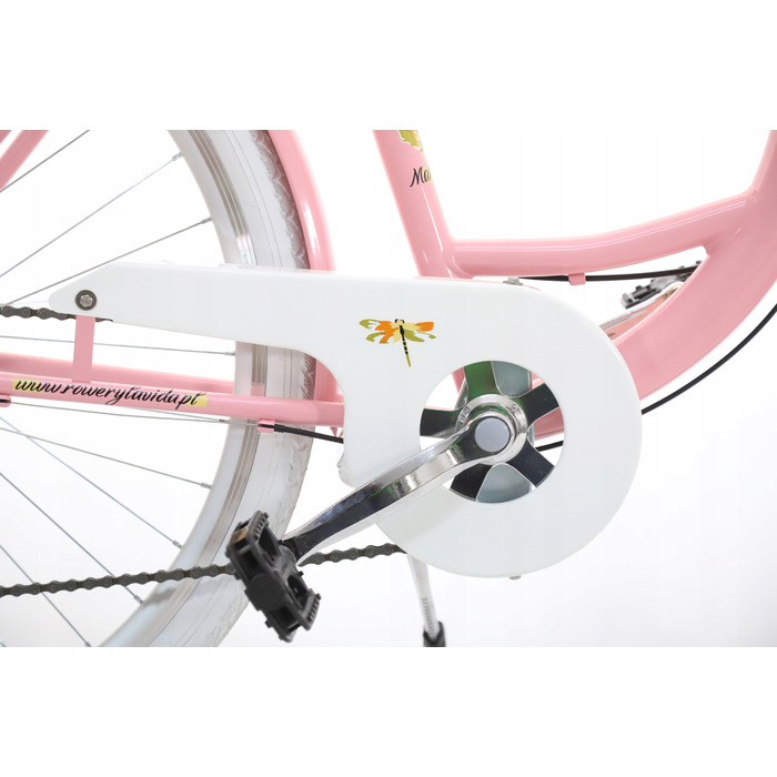Стильний жіночий велосипед 28'' Shimano 7 швидкостей, рожевий, легкий та комфортний