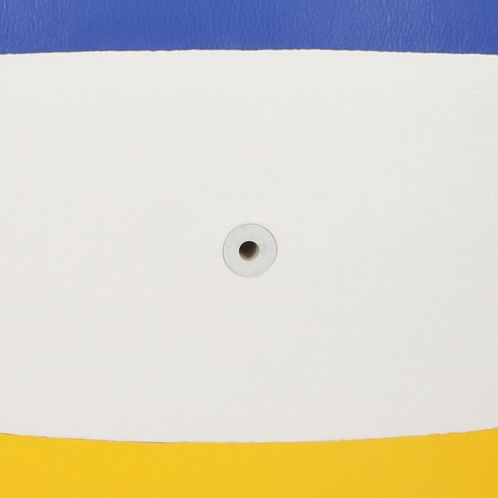 Волейбольний м'яч AKTIVE, розмір 5, 280 г, трикольоровий (синій, жовтий, білий), для тренувань та відпочинку