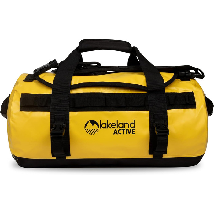 Спортивна сумка та рюкзак Lakeland Active Ullswater, водонепроникний, 40 л, жовтий