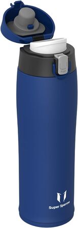 Пляшка для води Super Sparrow з нержавіючої сталі, 350/500/750 мл, BPA-free, герметична, для спорту, школи, офісу, дому, на вулицю