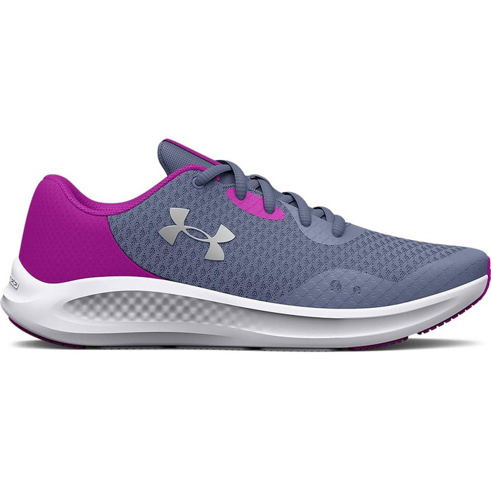 Кросівки дитячі Under Armour Charged Pursuit 3 (Aurora Purple/Metallic Silver) 38 EU