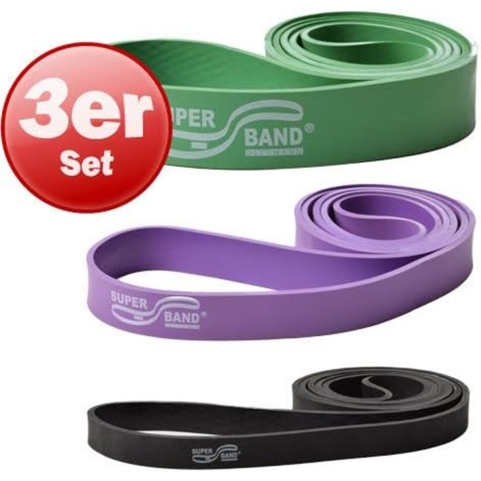 Еспандер Dittmann Superband Kombi Level 2-4 для силових тренувань, розтяжки, фітнесу