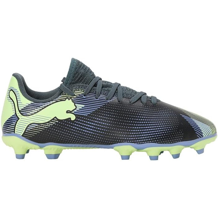 Дитячі футбольні черевики PUMA Unisex (38 EU, сірий, фіолетовий, білий)