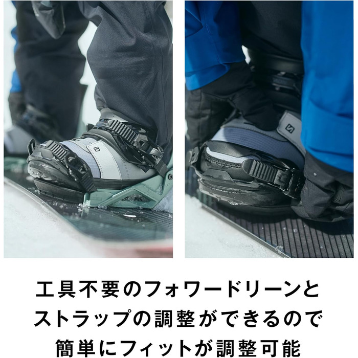 Кріплення для сноуборду Salomon Rhythm White AI22, білий