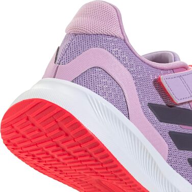Дитячі кросівки adidas RUNFALCON 5 для хлопчиків та дівчаток, кольори Powder Plum/Aurora Plum/Lucid Red, розмір 28 1/2 EU