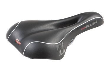 Велосипедне сідло Velo Unisex 0424TH Softgel, багатокольорове, універсальний розмір - комфорт для дорослих