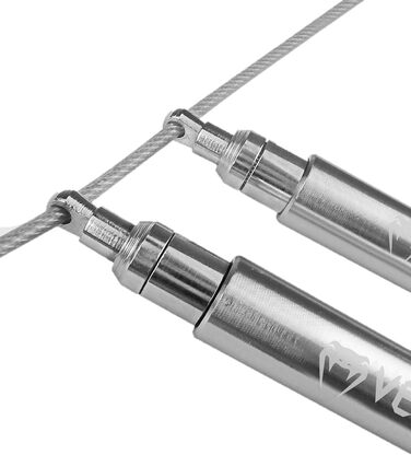 Скакалка Venum Thunder Evo, срібляста, для фітнесу