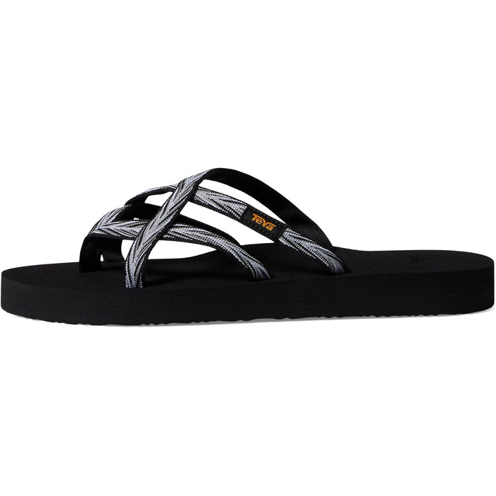Жіночі сандалії Teva Olowahu W's - пальці, чорно-білі (40 EU)