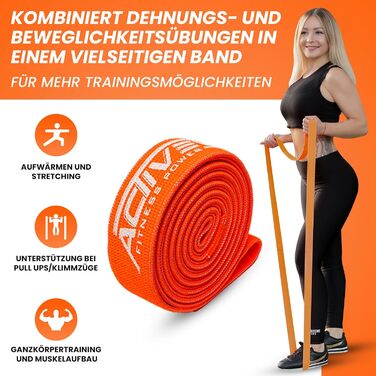 Фітнес-гумки для підтягувань - ідеально для нарощування м'язів. Гумки для фітнесу, стрічки опору (G - середній набір)