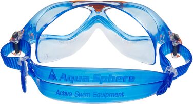 Дитяча плавальна маска Aqua Sphere Vista Jr, блакитна, універсальний розмір