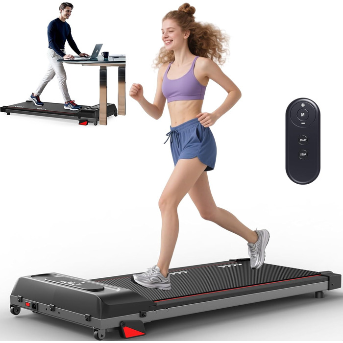 CharonFit біговий тренажер для дому Walking Pad: потужність 2.25 PS, вантажопідйомність 100 кг, нахил 4%, швидкість 1-10 км/год