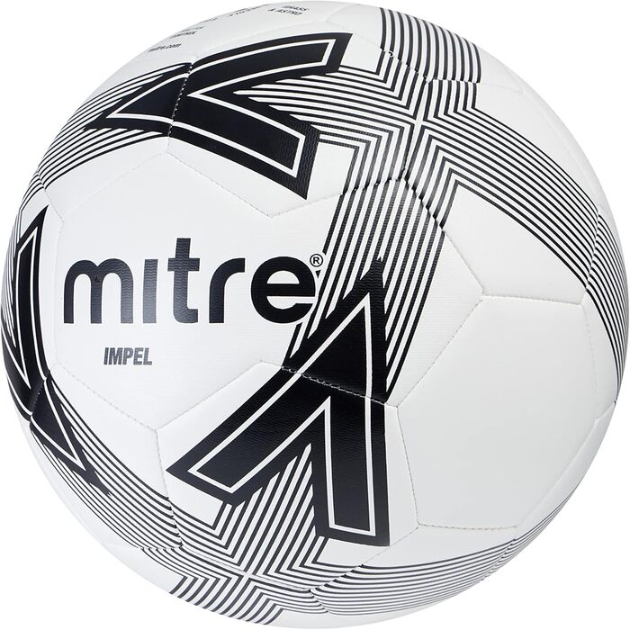 М'яч для футболу Impel L30P | Професійний, зразок, без помпа | Білий/Чорний