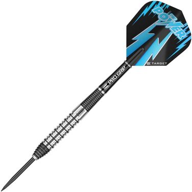 Дартс Target Phil Taylor 8-Zero 2, 80% вольфрам, сталеві наконечники, набір дротиків