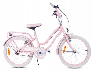 Дитячий велосипед Sun Baby Heart Bike 20 дюймів для дівчинки, рожевий