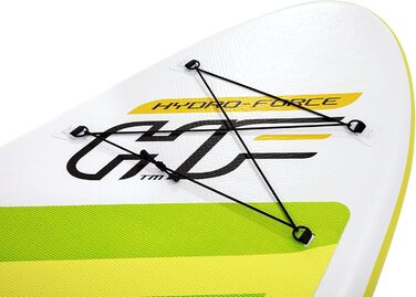 Надувна SUP-дошка Bestway Hydro-Force Sea Breeze 305x84x12 см з веслом, універсальна для водних видів спорту