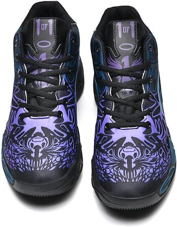 Чоловічі баскетбольні кросівки для студентів, антиковзаючі, зносостійкі, модні спортивні кросівки, великі розміри, червоно-зелені (42 EU, Heizi)