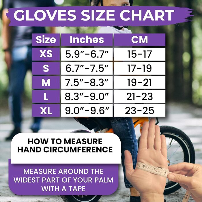 Дитячі велосипедні рукавички без пальців KIDDIMOTO для хлопчиків та дівчаток (4-8 років), Unicorn