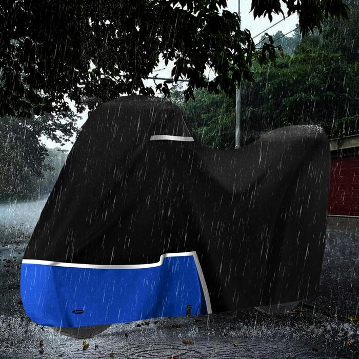 Водонепроникний чохол для мотоцикла BMW R1250GS, R1300GS, F650GS, F750GS (з кофрами), тканина Oxford 420D, всесезонний захисний чохол від дощу та сонця